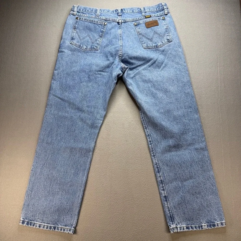 Wrangler Jeans 47MWZ Premium Performance Regular Fit 38x30 (FIT37x29) Blue Denim